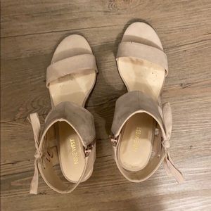 Nude sandals